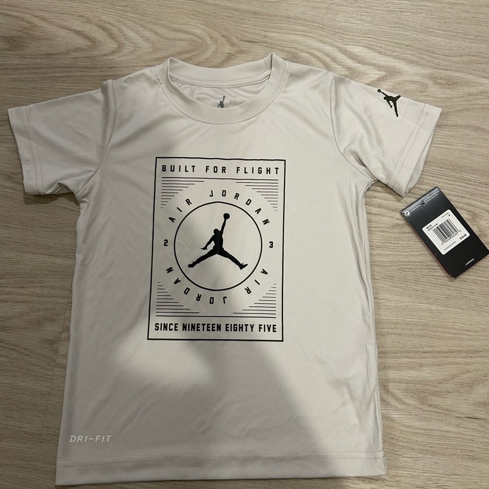 Jordan Kids' Cream Graphic Tee